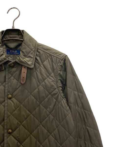 POLO RALPH LAUREN（ポロ・ラルフローレン）POLO RALPH LAUREN (ポロ・ラルフローレン) キルティングジャケット オリーブ サイズ:XSの古着・服飾アイテム