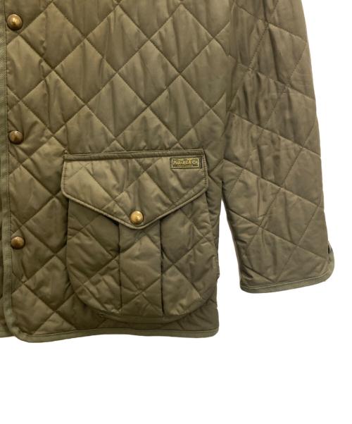 POLO RALPH LAUREN（ポロ・ラルフローレン）POLO RALPH LAUREN (ポロ・ラルフローレン) キルティングジャケット オリーブ サイズ:XSの古着・服飾アイテム