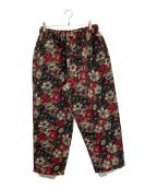 Needlesニードルズ）の古着「ゴブランワイドパンツ」｜レッド