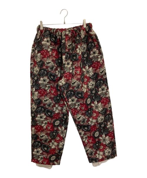 Needles（ニードルズ）Needles (ニードルズ) ゴブランワイドパンツ レッド サイズ:SIZE Sの古着・服飾アイテム