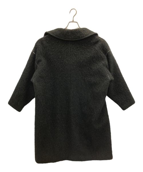 Y's（ワイズ）Y's (ワイズ) ウールダブルデザインコート ブラック サイズ:SIZE 1の古着・服飾アイテム