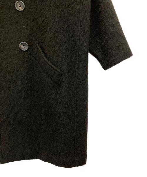 Y's（ワイズ）Y's (ワイズ) ウールダブルデザインコート ブラック サイズ:SIZE 1の古着・服飾アイテム
