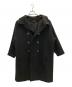 Y's（ワイズ）の古着「ウールダブルデザインコート」｜ブラック