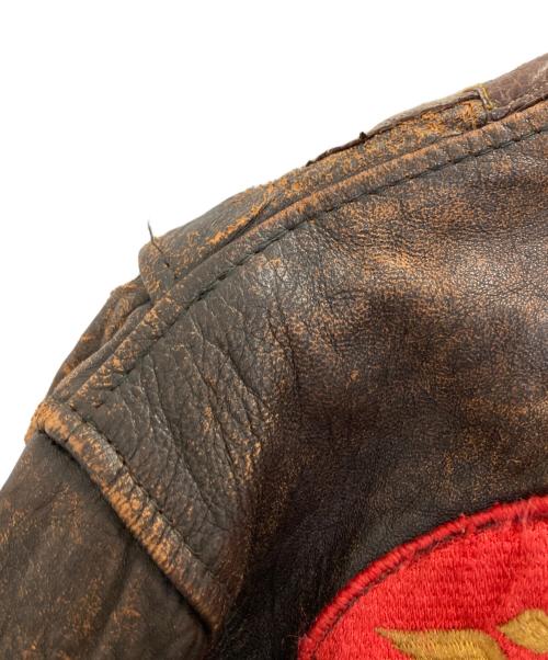 USAF（ユーエスエーエフ）USAF (ユーエスエーエフ) Ｇ-1フライトジャケット ブラウン サイズ:SIZE Mの古着・服飾アイテム