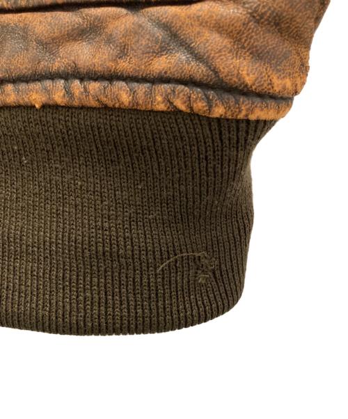 USAF（ユーエスエーエフ）USAF (ユーエスエーエフ) Ｇ-1フライトジャケット ブラウン サイズ:SIZE Mの古着・服飾アイテム