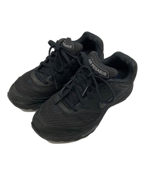 NIKE（ナイキ）NIKE (ナイキ) COMME des GARCONS HOMME PLUS (コムデギャルソンオムプリュス) Air Pegasus 2005 ブラック サイズ:SIZE 24cmの古着・服飾アイテム