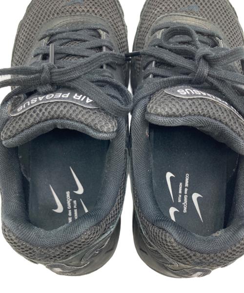 NIKE（ナイキ）NIKE (ナイキ) COMME des GARCONS HOMME PLUS (コムデギャルソンオムプリュス) Air Pegasus 2005 ブラック サイズ:SIZE 24cmの古着・服飾アイテム