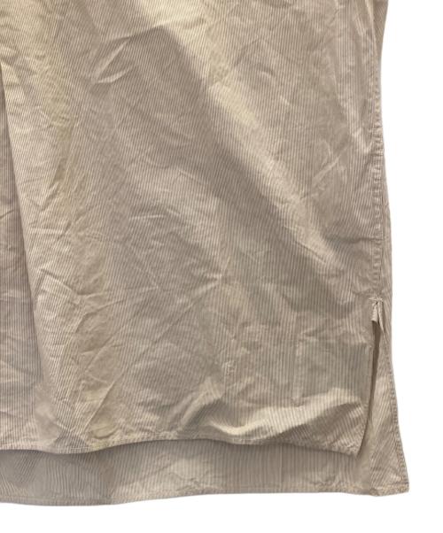 KAPTAIN SUNSHINE（キャプテンサンシャイン）KAPTAIN SUNSHINE (キャプテンサンシャイン) スタンドカラー プルオーバーシャツ ベージュ サイズ:SIZE 36の古着・服飾アイテム