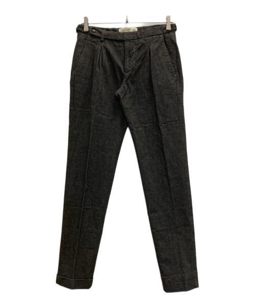 BRIGLIA 1949（ブリリア 1949）BRIGLIA 1949 (ブリリア 1949) ワンタックアジャスターパンツ グレー サイズ:73.5cm (W29)の古着・服飾アイテム