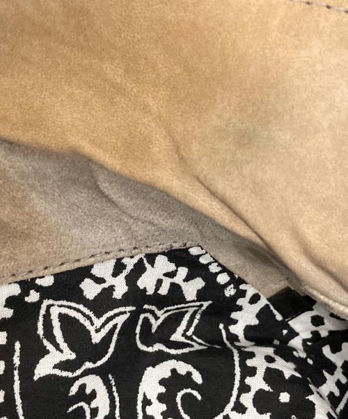 REPLAY（リプレイ）REPLAY (リプレイ) ラムレザートラッカージャケット ベージュ サイズ:Sの古着・服飾アイテム