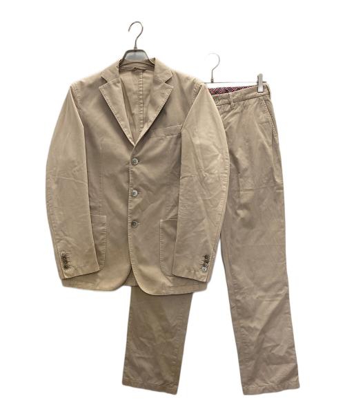 L.B.M.1911（エルビーエム1911）L.B.M.1911 (エルビーエム1911) コットン2Bセットアップスーツ ベージュ サイズ:46の古着・服飾アイテム