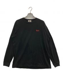 TATTOO STUDIO YAMADA（タトゥースタジオヤマダ）の古着「LONG SLEEVE DEVIL T」｜ブラック