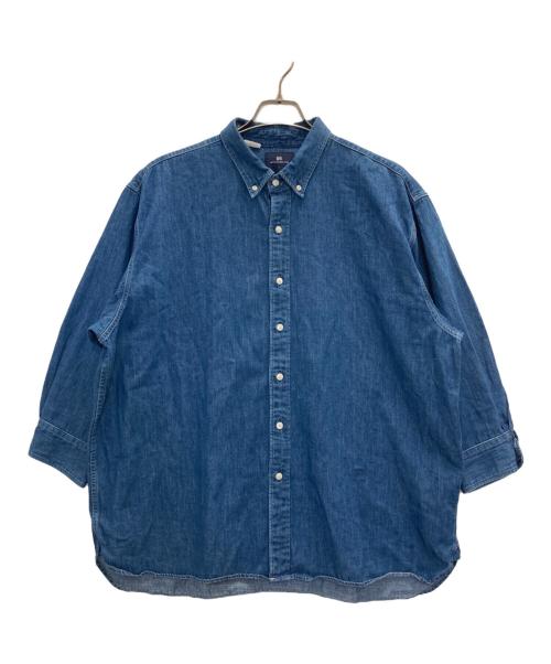 LEVI'S（リーバイス）LEVI'S (リーバイス) BLUETAB ボタンダウンシャツ インディゴ サイズ:Ｌの古着・服飾アイテム