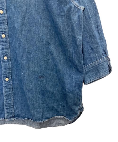 LEVI'S（リーバイス）LEVI'S (リーバイス) BLUETAB ボタンダウンシャツ インディゴ サイズ:Ｌの古着・服飾アイテム