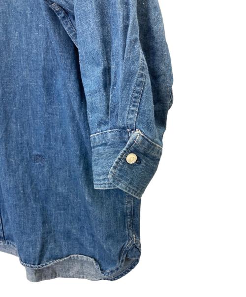 LEVI'S（リーバイス）LEVI'S (リーバイス) BLUETAB ボタンダウンシャツ インディゴ サイズ:Ｌの古着・服飾アイテム