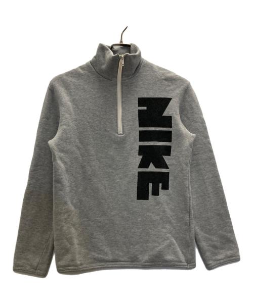 COMME des GARCONS HOMME DEUX（コムデギャルソン オム ドゥ）COMME des GARCONS HOMME DEUX (コムデギャルソン オム ドゥ) NIKE (ナイキ) ハーフジップスウェット グレー サイズ:Sの古着・服飾アイテム