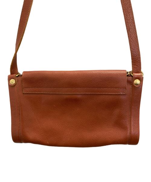 IL BISONTE（イル ビゾンテ）IL BISONTE (イル ビゾンテ) レザーショルダーバッグ ブラウンの古着・服飾アイテム