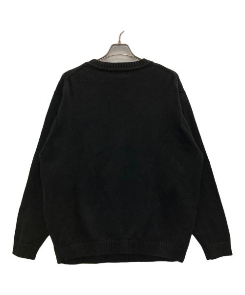 L.L.Bean（エルエルビーン）L.L.Bean (エルエルビーン) 00s cotton knit ブラック サイズ:XLの古着・服飾アイテム