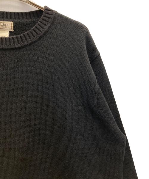 L.L.Bean（エルエルビーン）L.L.Bean (エルエルビーン) 00s cotton knit ブラック サイズ:XLの古着・服飾アイテム
