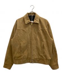 UNUSED（アンユーズド）の古着「Suede jacket」｜ベージュ