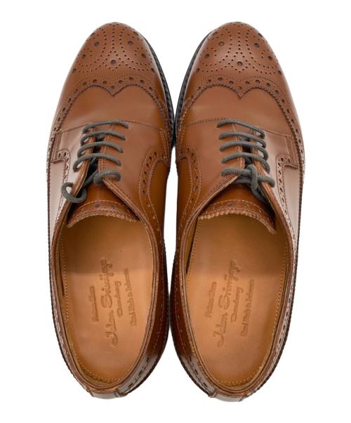 Jalan Sriwijaya（ジャランスリウァヤ）Jalan Sriwijaya (ジャランスリウァヤ) COGNAC HIGH SHINE (DAINITE SOLE) ブラウン サイズ:6　1/2の古着・服飾アイテム