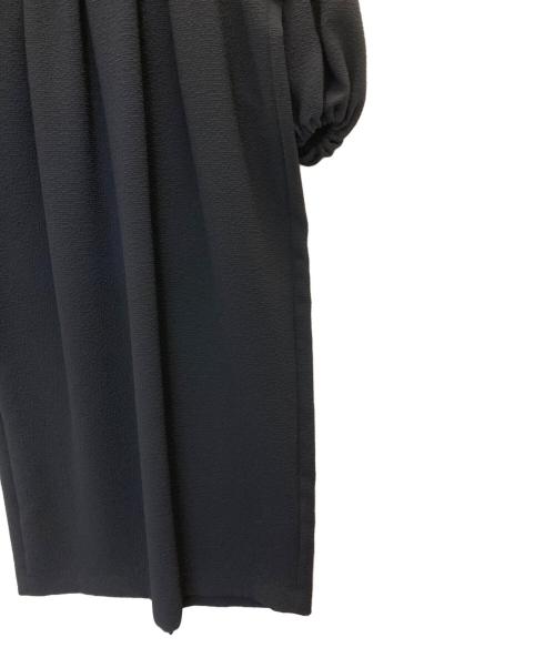 VERMEIL par iena（ヴェルメイユ パー イエナ）VERMEIL par iena (ヴェルメイユ パー イエナ) ハイネックブラウスワンピース ネイビー サイズ:不明の古着・服飾アイテム