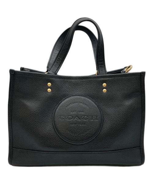 COACH（コーチ）COACH (コーチ) デンプシー キャリーオール ウィズ パッチ ブラックの古着・服飾アイテム