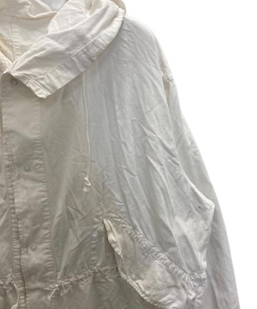 US ARMY（ユーエスアーミー）US ARMY (ユーエスアーミー) スノーパーカー ホワイト サイズ:Sの古着・服飾アイテム