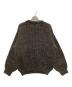 TRUTUS Biancara (トゥルータス・ビアンカーラ) レザー切替ニット ブラウン サイズ:XL：4000円