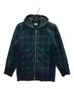 Championチャンピオン）の古着「REVERSE WEAVE DOUBLE ZIP PARKA B/C」｜グリーン