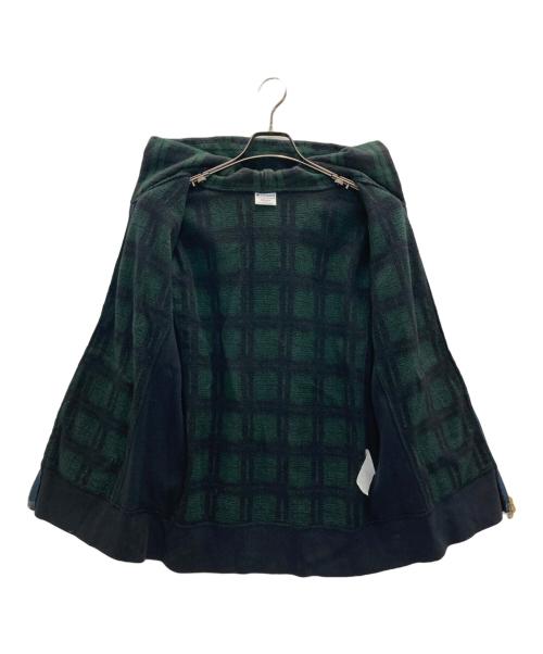 Champion（チャンピオン）Champion (チャンピオン) REVERSE WEAVE DOUBLE ZIP PARKA B/C グリーン サイズ:Ｍの古着・服飾アイテム