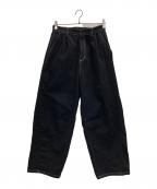 stola.ストラ）の古着「カーブデニムパンツ」｜インディゴ