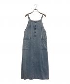 stola.ストラ）の古着「キャミソールデニムワンピース」｜ブルー