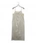 stola. (ストラ) リネン混キャミソールワンピース ホワイト サイズ:38：4000円