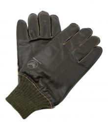 US AIR FORCE（ユーエスエアフォース）の古着「A-10 LEATHER GROVE」｜ブラウン