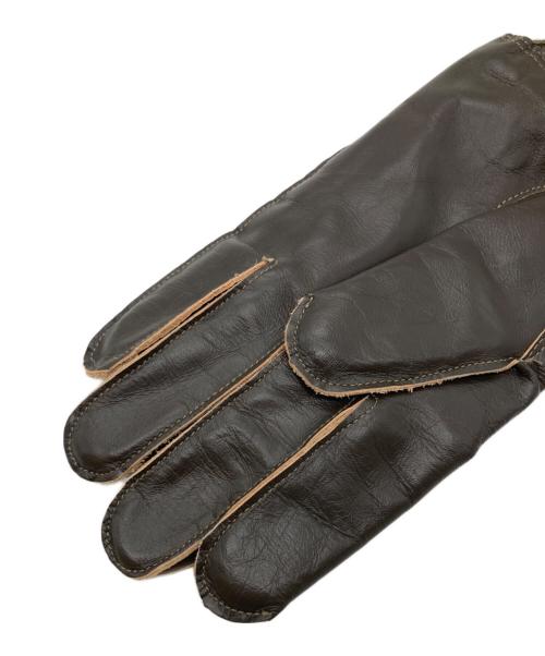 US AIR FORCE（ユーエスエアフォース）US AIR FORCE (ユーエスエアフォース) A-10 LEATHER GROVE ブラウン サイズ:SIZE 9の古着・服飾アイテム
