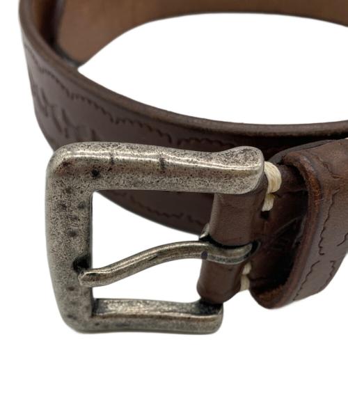 VINTAGE WORKS（ヴィンテージワークス）VINTAGE WORKS (ヴィンテージワークス) レザーベルト ブラウンの古着・服飾アイテム