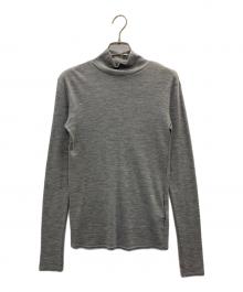 anuans（アニュアンス）の古着「シアーウールタートルネックカットトップス」｜グレー