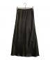 anuans (アニュアンス) サテンバイアスナロースカート ブラウン サイズ:Ｍ：8000円