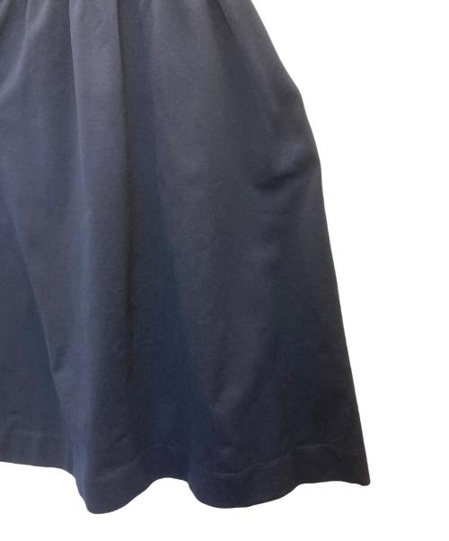 CELFORD（セルフォード）CELFORD (セルフォード) ドレープネックニットワンピース ネイビー サイズ:38の古着・服飾アイテム