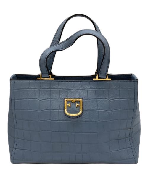 FURLA（フルラ）FURLA (フルラ) 2WAYショルダーバッグ スカイブルーの古着・服飾アイテム