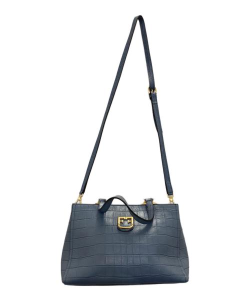 FURLA（フルラ）FURLA (フルラ) 2WAYショルダーバッグ スカイブルーの古着・服飾アイテム