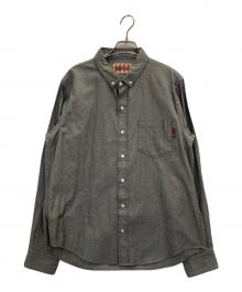 WEIRDO（ウィアード）の古着「cotton and linen OX B.D.SHIRTS」｜ブラック