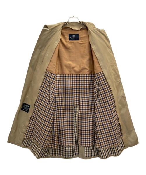 Aquascutum（アクアスキュータム）Aquascutum (アクアスキュータム) ライナー付ステンカラーコート ベージュ サイズ:36の古着・服飾アイテム