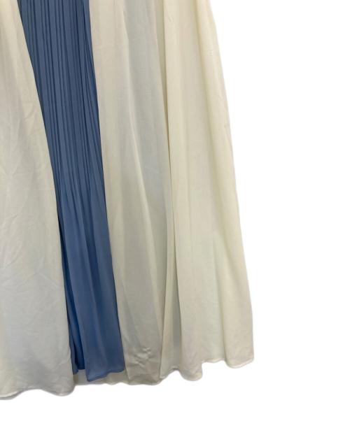JENNE（ジェンヌ）JENNE (ジェンヌ) 2wayケープレイヤードワンピース アイボリー サイズ:Mの古着・服飾アイテム