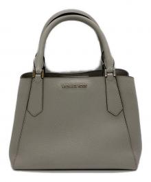 MICHAEL KORS（マイケル・コース）の古着「2WAYレザーショルダーバッグ」｜グレー