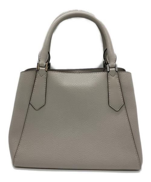 MICHAEL KORS（マイケル・コース）MICHAEL KORS (マイケル・コース) 2WAYレザーショルダーバッグ グレーの古着・服飾アイテム