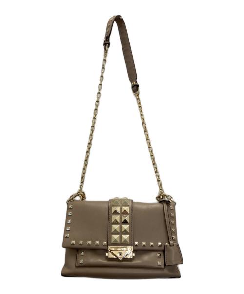 MICHAEL KORS（マイケル・コース）MICHAEL KORS (マイケル・コース) ショルダーバッグ ベージュの古着・服飾アイテム