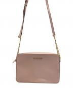 MICHAEL KORSマイケル・コース）の古着「スクエアショルダーバッグ」｜ピンク