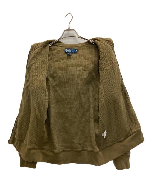 POLO RALPH LAUREN（ポロ・ラルフローレン）POLO RALPH LAUREN (ポロ・ラルフローレン) ジップパーカー オリーブ サイズ:Ｍの古着・服飾アイテム